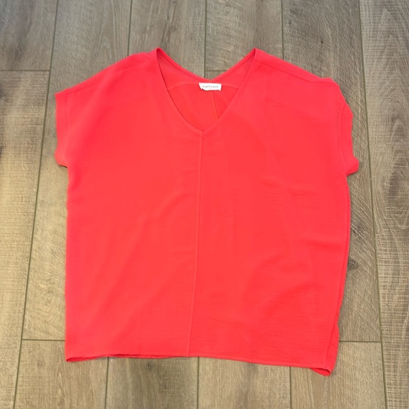 3 for $20 Coral boxy oversized blouse - Picture 1 of 5